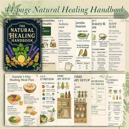 The Natural Healing Handbook: Everyday Guide to Herbal Remedies & Self-Care