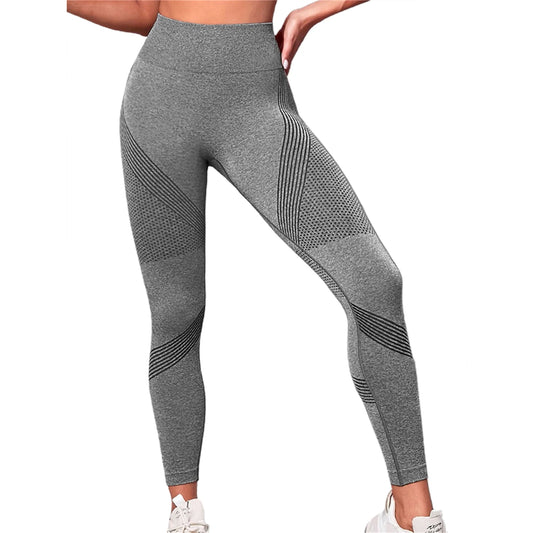 Confidence Gray,Pink, Black  High-Waist Leggings