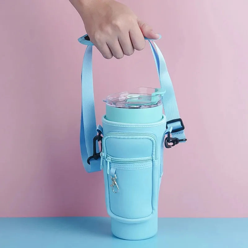 Stylish Water Bottle Carrier Bag | Empower Your Routine