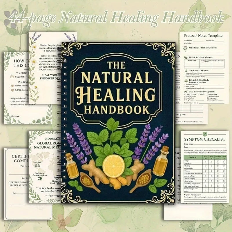 The Natural Healing Handbook: Everyday Guide to Herbal Remedies & Self-Care