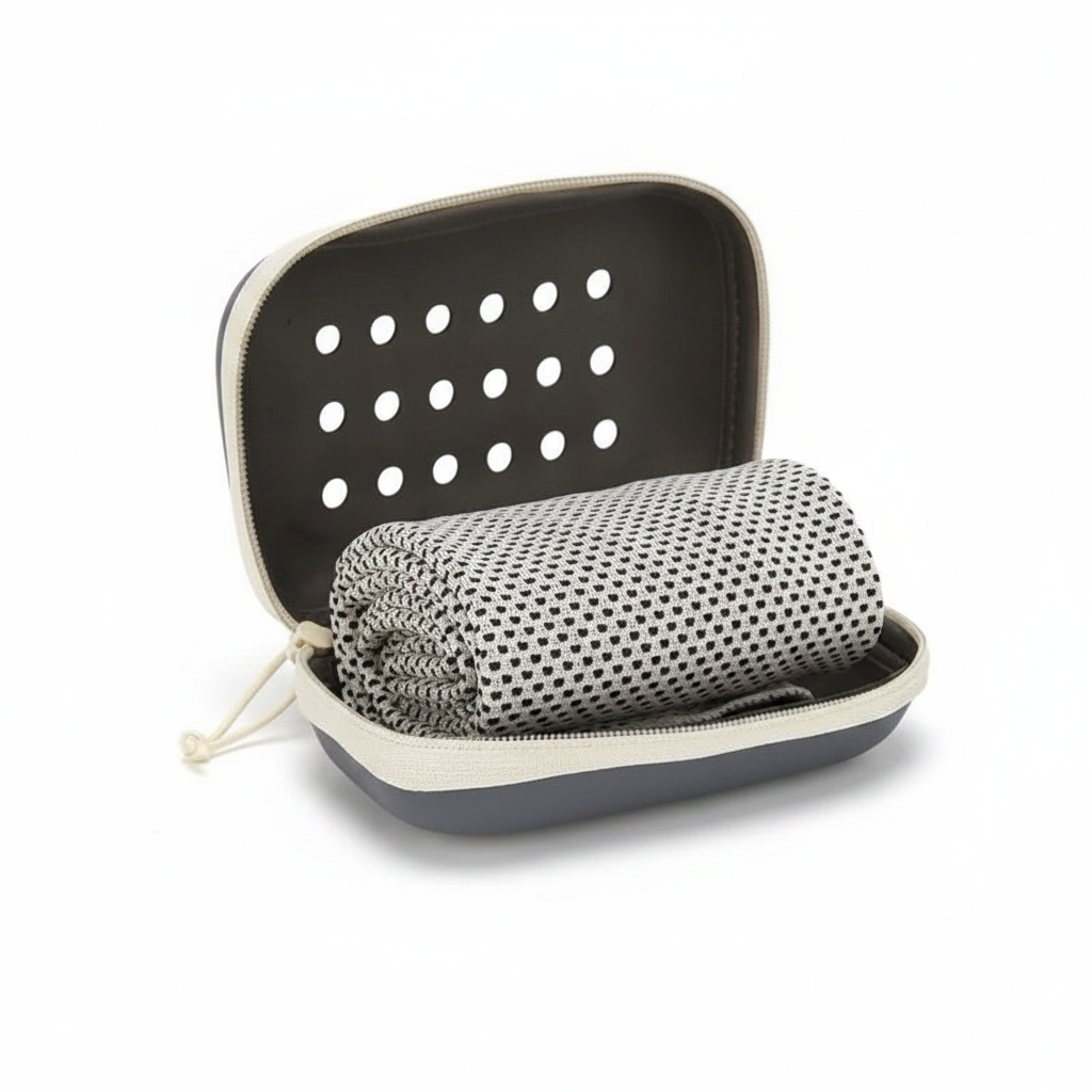 The Lively Cooling Towel with Ventilated Travel Case