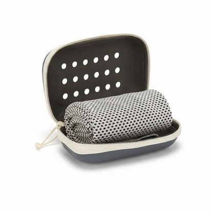 The Lively Cooling Towel with Ventilated Travel Case